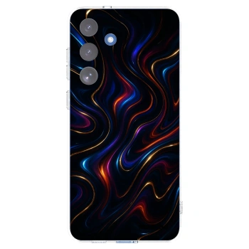 Picasee silikonowe przeźroczyste etui na Samsung Galaxy S25 FE 5G - Noir