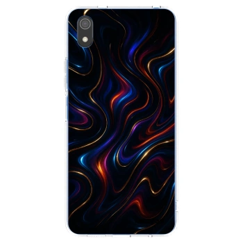 Picasee silikonowe przeźroczyste etui na Xiaomi Redmi 7A - Noir