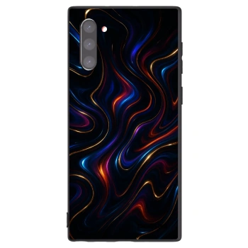 Picasee silikonowe czarne etui na Samsung Galaxy Note 10 N970F - Noir