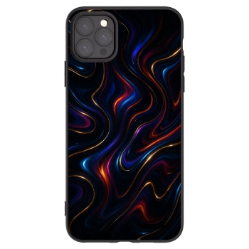 Picasee silikonowe czarne etui na Apple iPhone 11 Pro Max - Noir