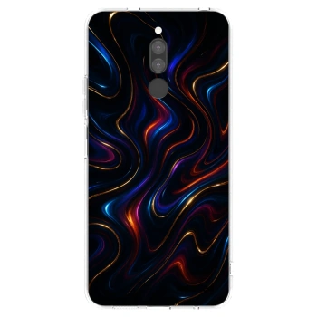 Picasee silikonowe przeźroczyste etui na Xiaomi Redmi 8 - Noir