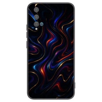 Picasee silikonowe czarne etui na Huawei Nova 5T - Noir