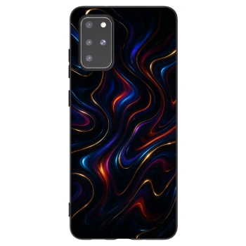 Picasee silikonowe czarne etui na Samsung Galaxy S20+ G985F - Noir