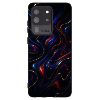 Picasee silikonowe czarne etui na Samsung Galaxy S20 Ultra 5G G988F - Noir