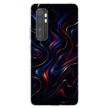 Picasee silikonowe przeźroczyste etui na Xiaomi Mi Note 10 Lite - Noir