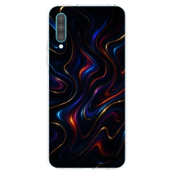 Picasee silikonowe przeźroczyste etui na Samsung Galaxy A30s A307F - Noir