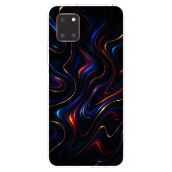Picasee silikonowe przeźroczyste etui na Samsung Galaxy Note 10 Lite N770F - Noir