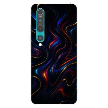 Picasee silikonowe przeźroczyste etui na Xiaomi Mi 10 - Noir
