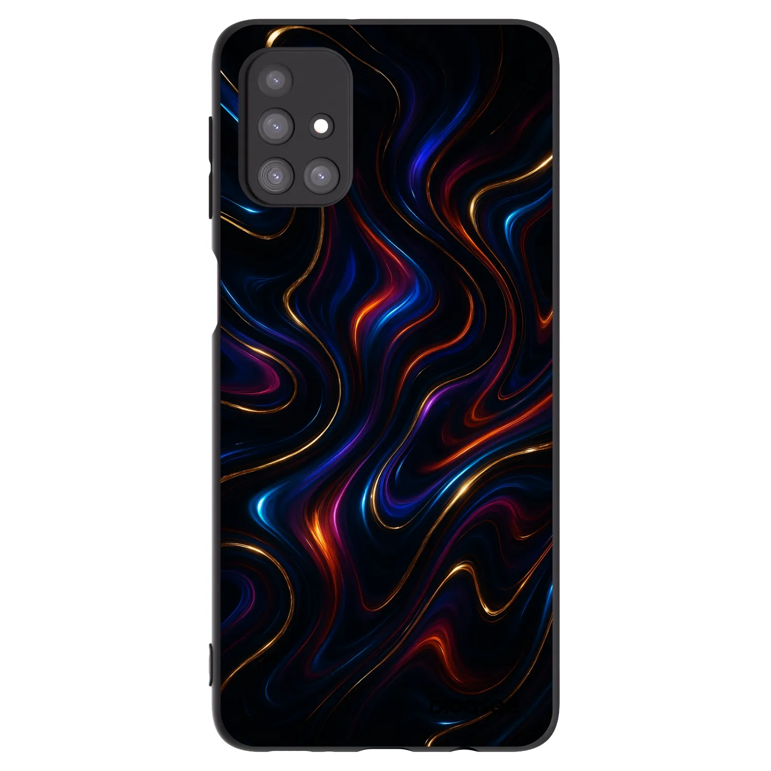 Picasee silikonowe czarne etui na Samsung Galaxy M31s - Noir