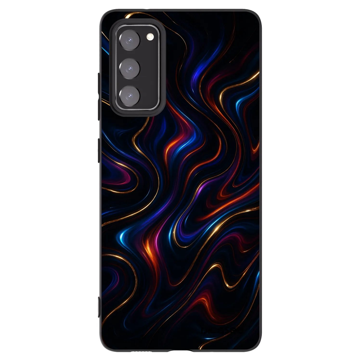 Picasee silikonowe czarne etui na Samsung Galaxy S20 FE - Noir