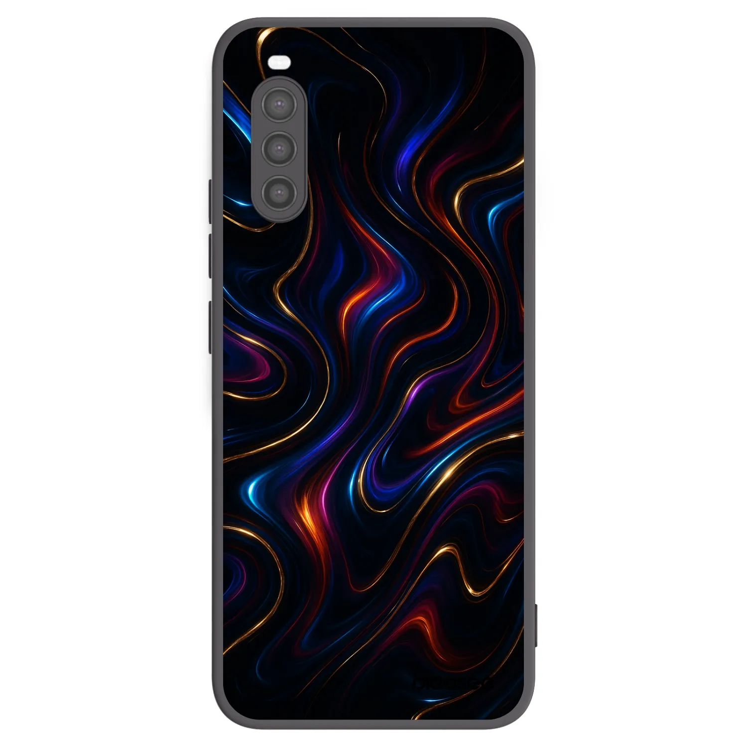 Picasee silikonowe czarne etui na Sony Xperia 10 II - Noir