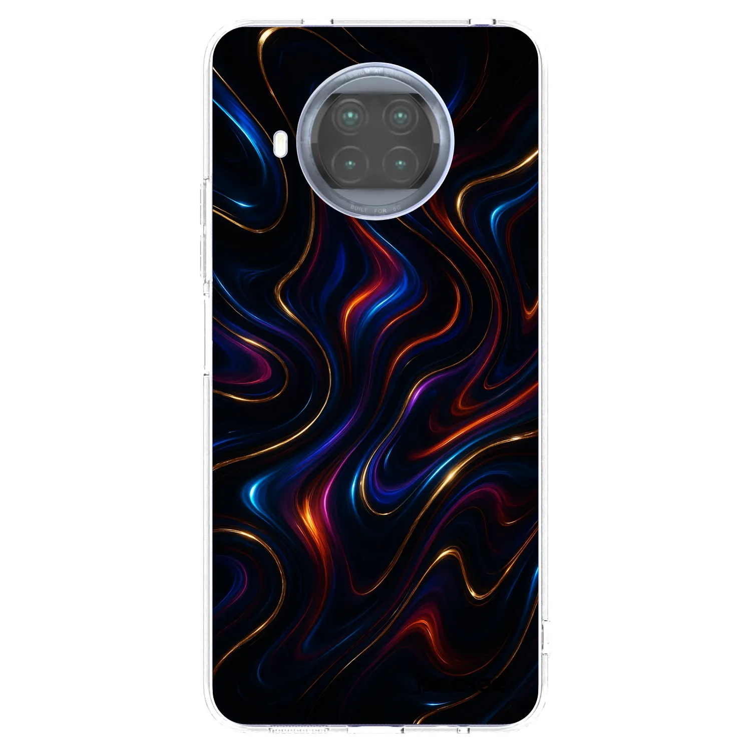 Picasee silikonowe przeźroczyste etui na Xiaomi Mi 10T Lite - Noir