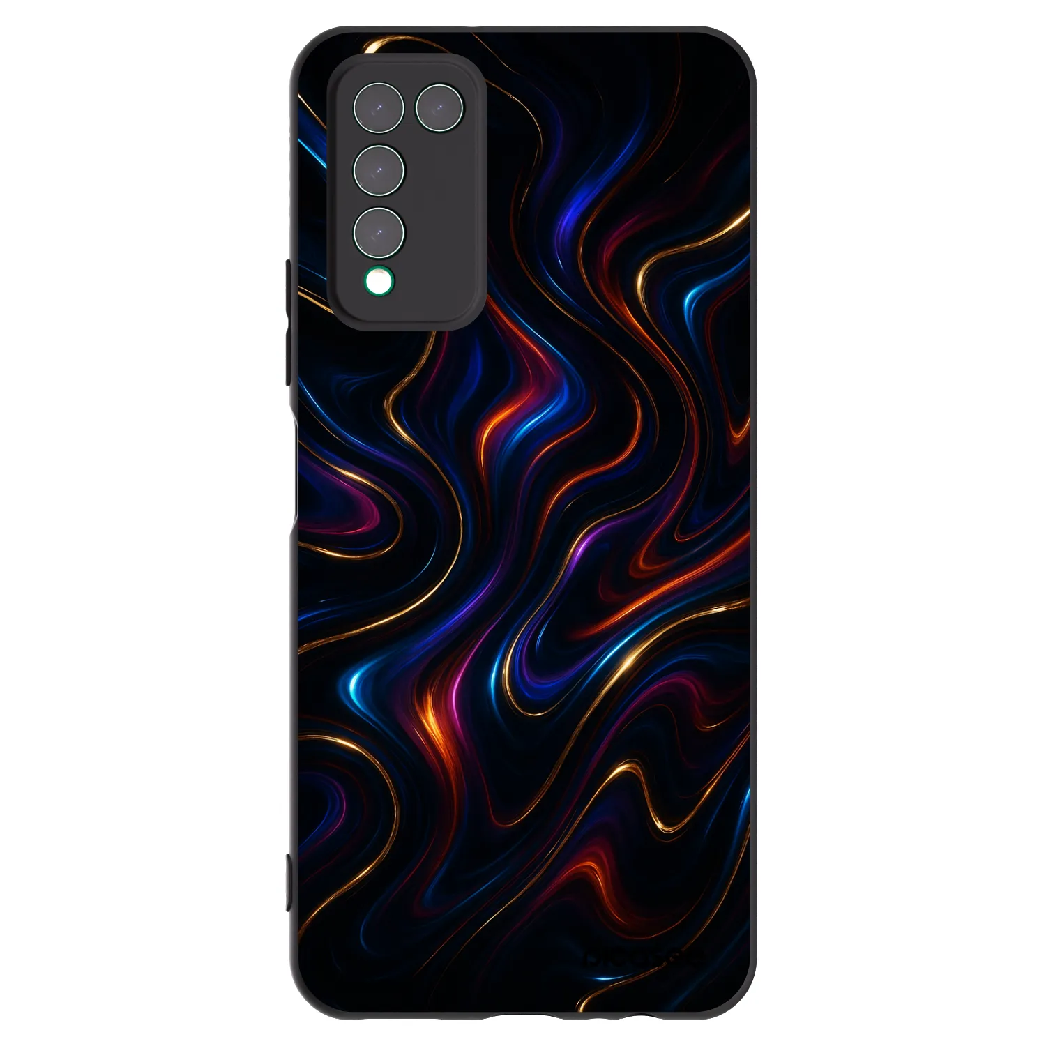 Picasee silikonowe czarne etui na Honor 10X Lite - Noir