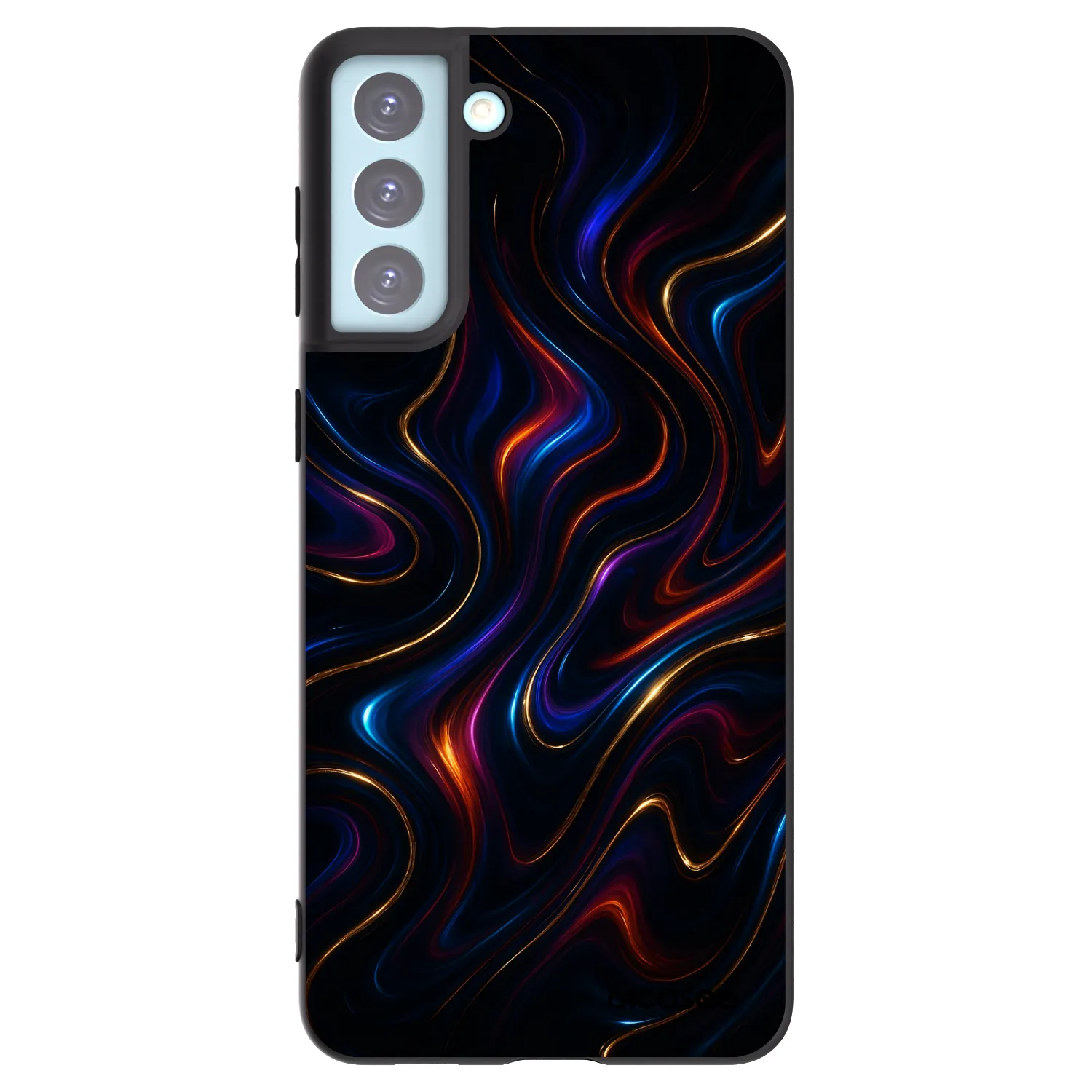 Picasee silikonowe czarne etui na Samsung Galaxy S21+ 5G G996F - Noir