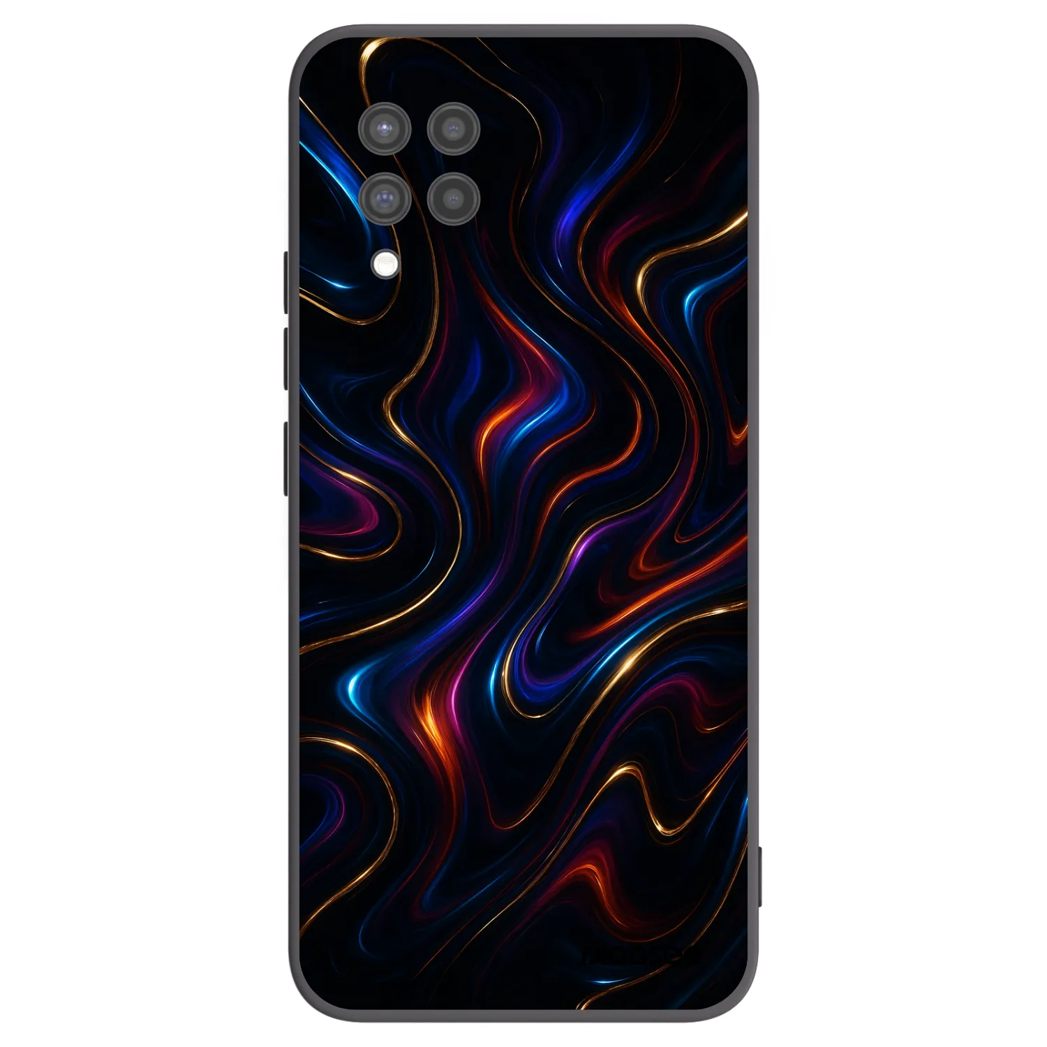 Picasee silikonowe czarne etui na Samsung Galaxy A42 A426B - Noir