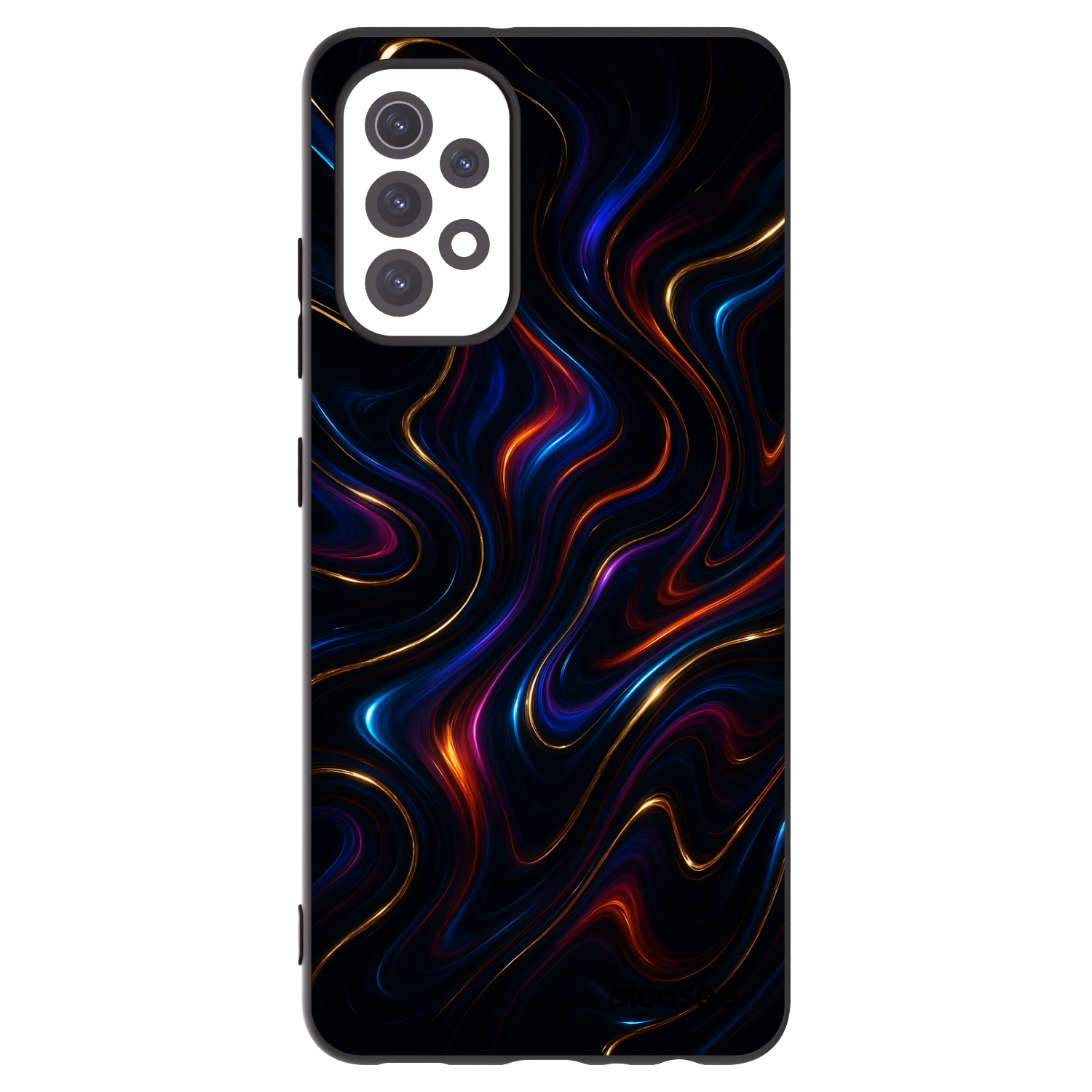 Picasee silikonowe czarne etui na Samsung Galaxy A32 5G A326B - Noir