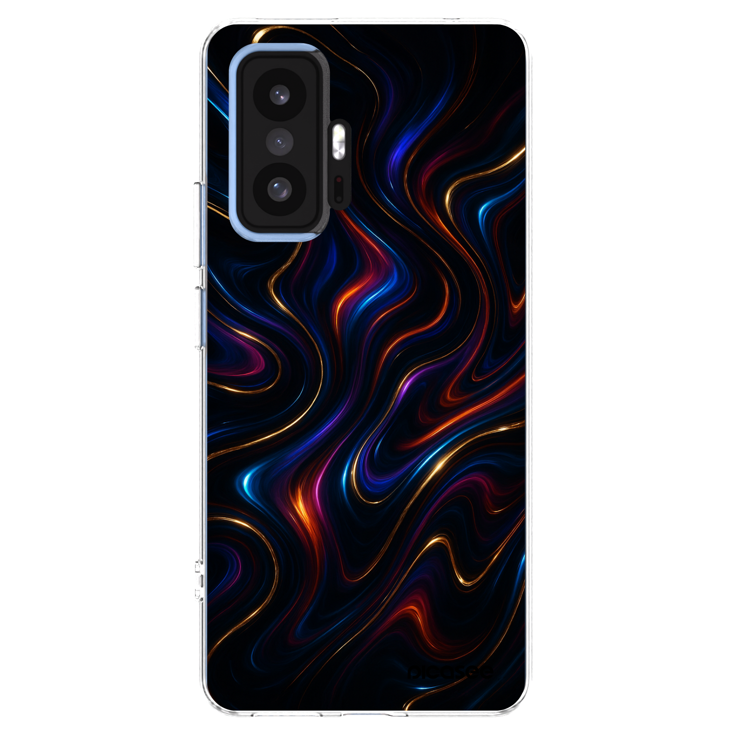 Picasee silikonowe przeźroczyste etui na Xiaomi 11T Pro - Noir
