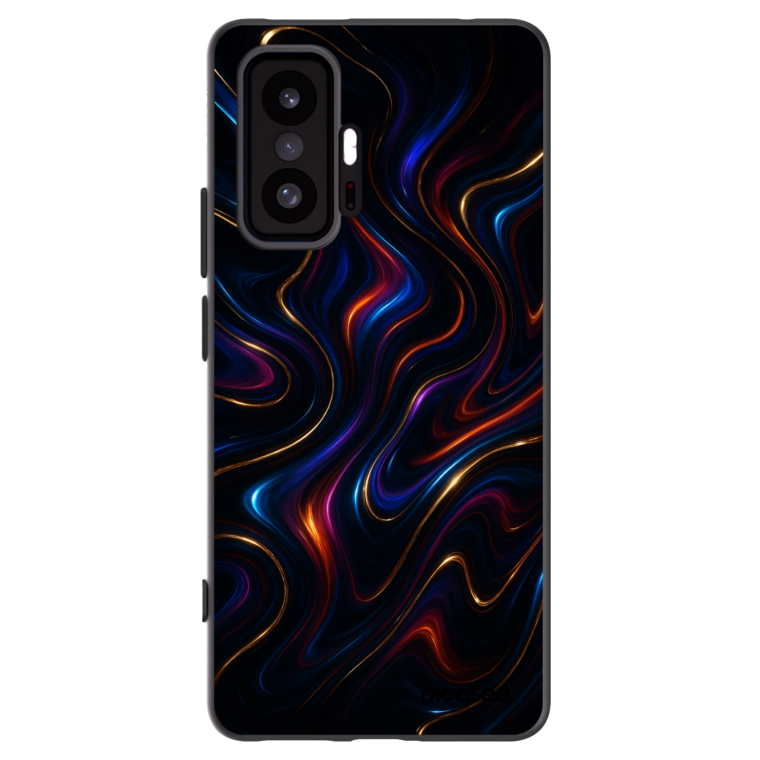 Picasee silikonowe czarne etui na Xiaomi 11T Pro - Noir