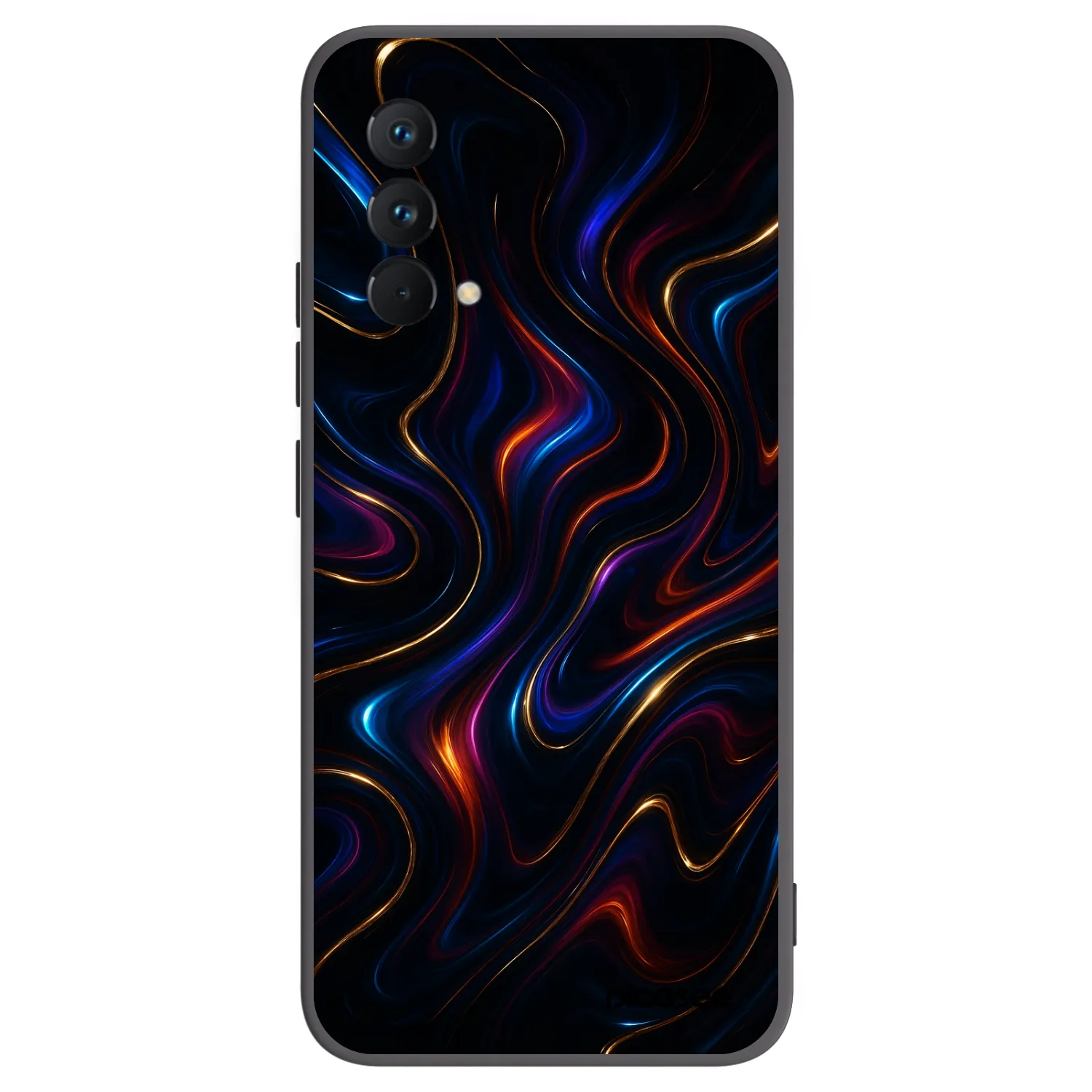Picasee silikonowe czarne etui na Realme GT Master Edition 5G - Noir