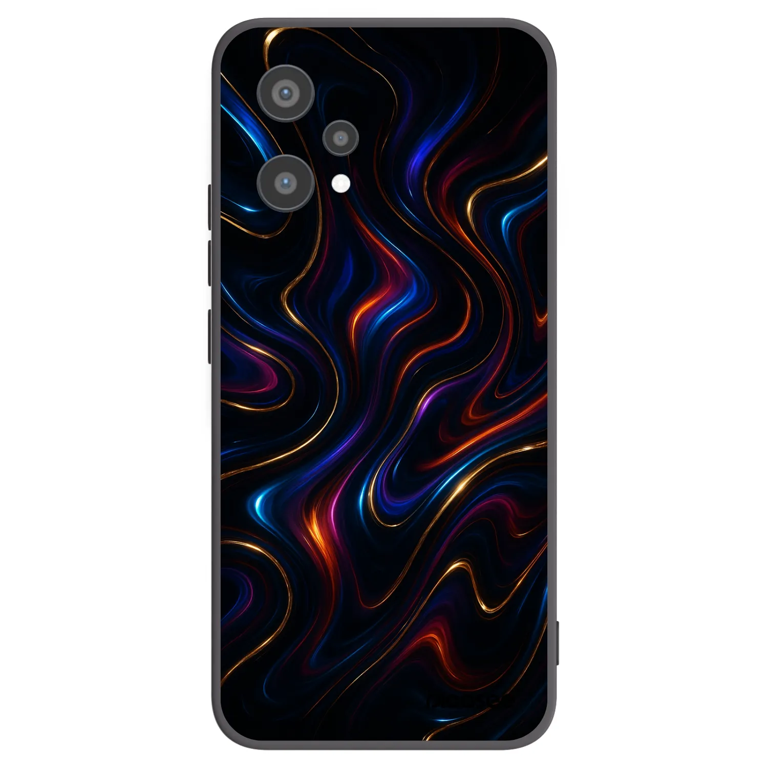 Picasee silikonowe czarne etui na Realme 9 Pro 5G - Noir