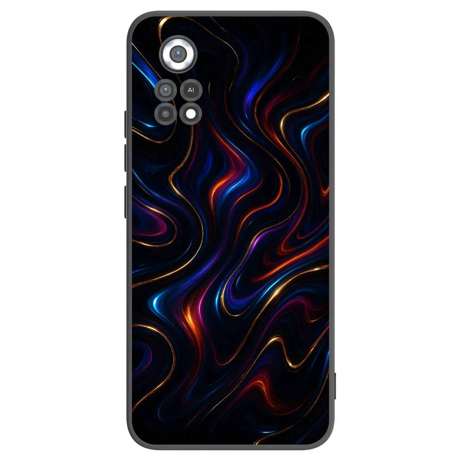 Picasee silikonowe czarne etui na Xiaomi Poco X4 Pro 5G - Noir