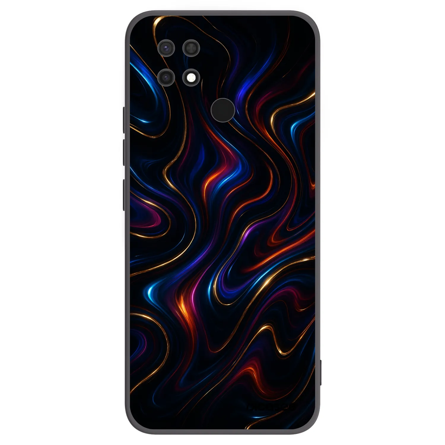 Picasee silikonowe czarne etui na Xiaomi Redmi 10C - Noir