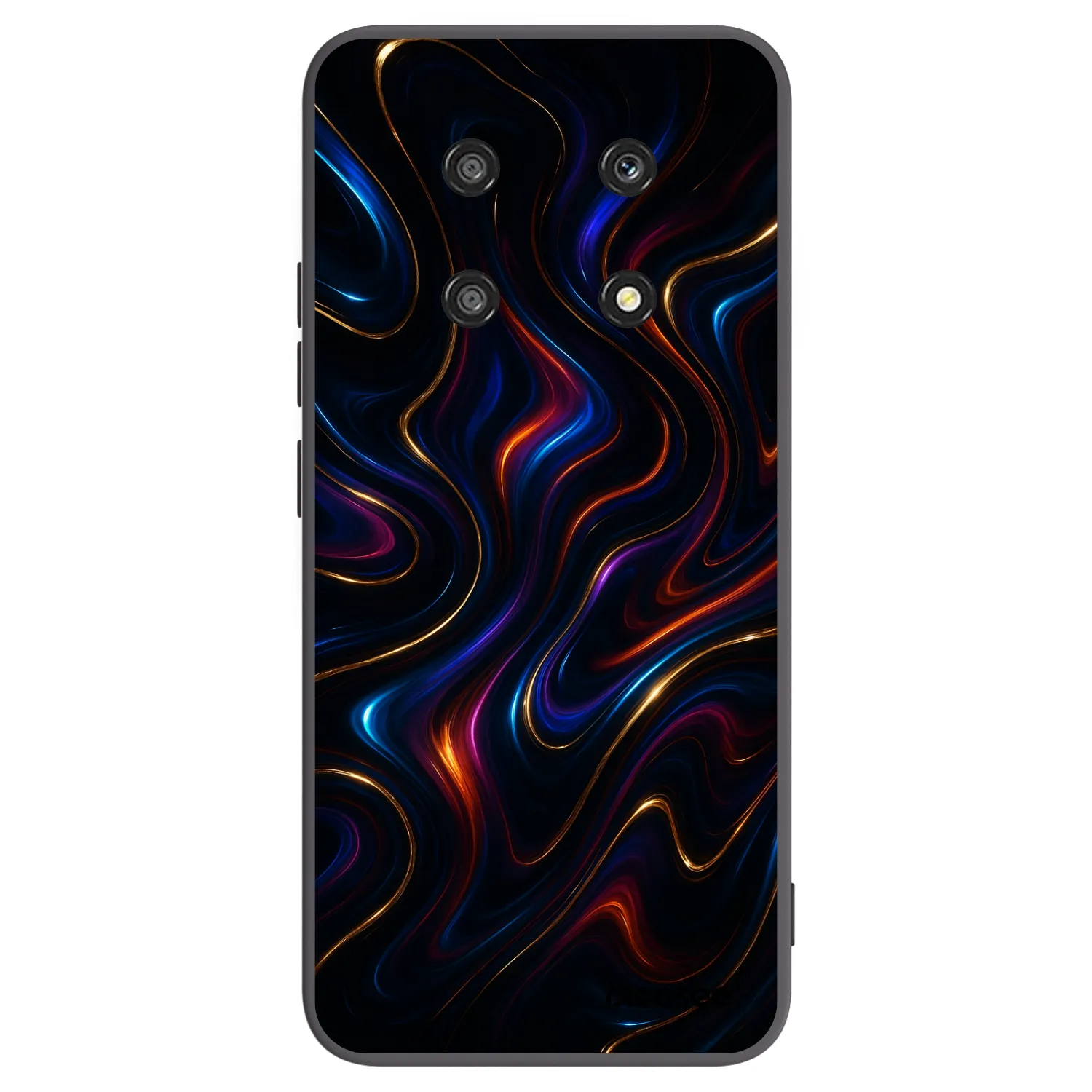 Picasee silikonowe czarne etui na Honor Magic4 Lite 5G - Noir