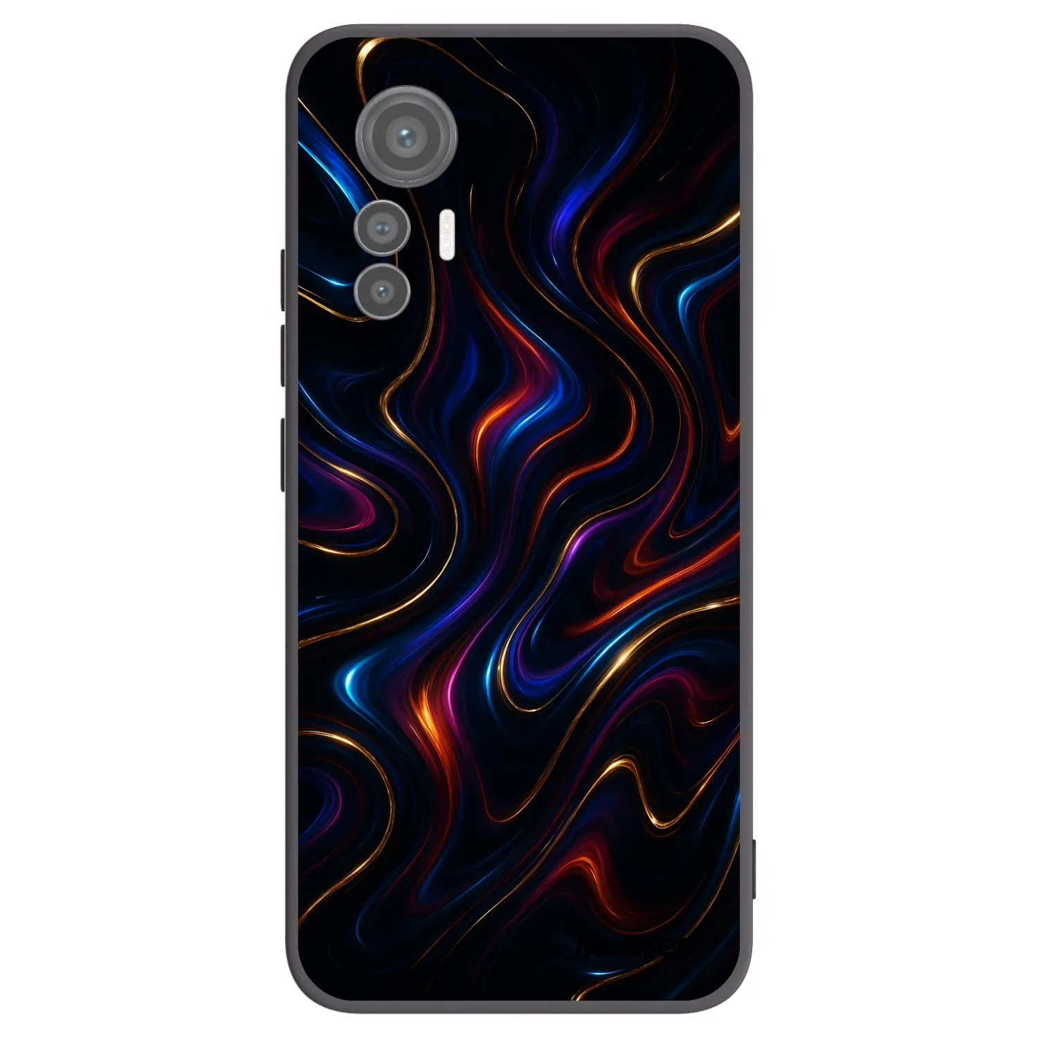 Picasee silikonowe czarne etui na Xiaomi 12 Lite - Noir