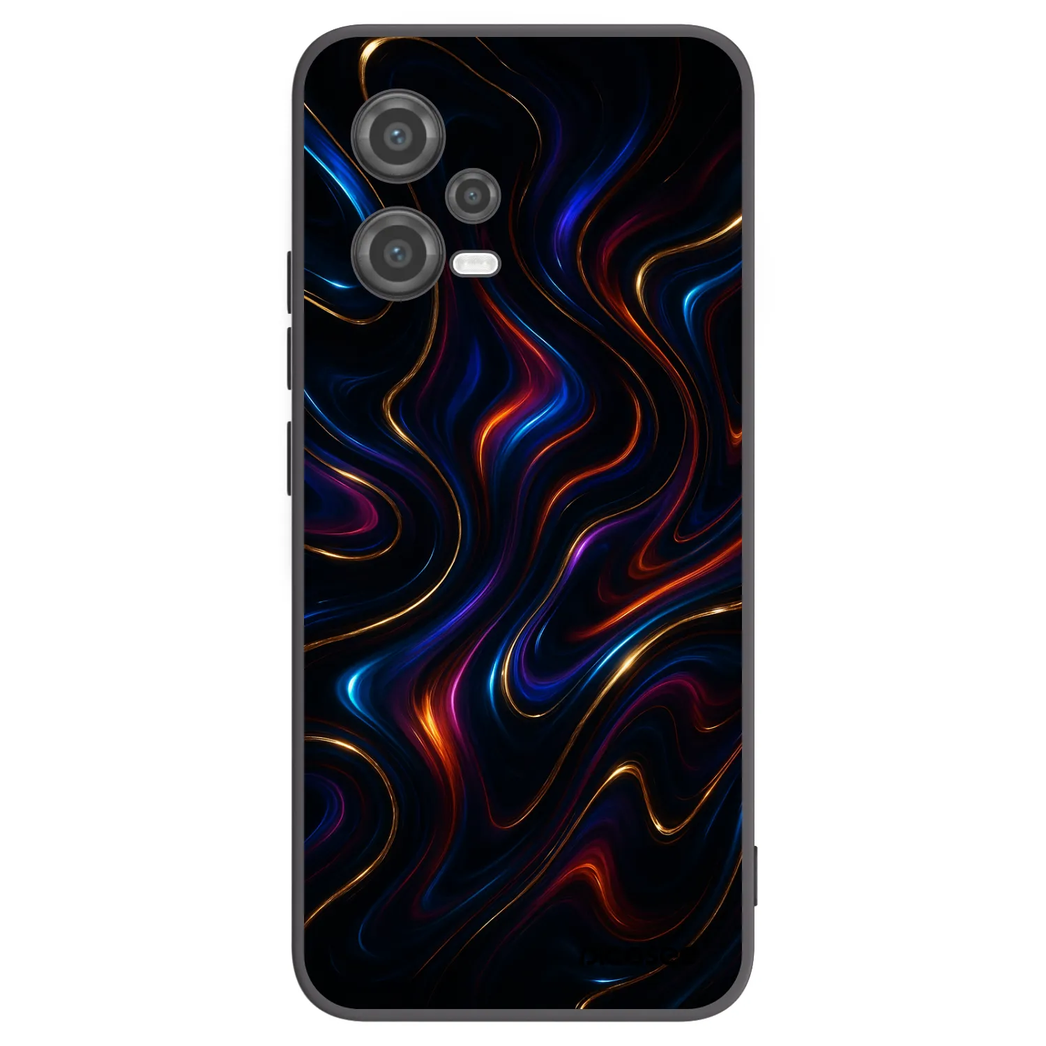 Picasee silikonowe czarne etui na Xiaomi Poco X5 - Noir