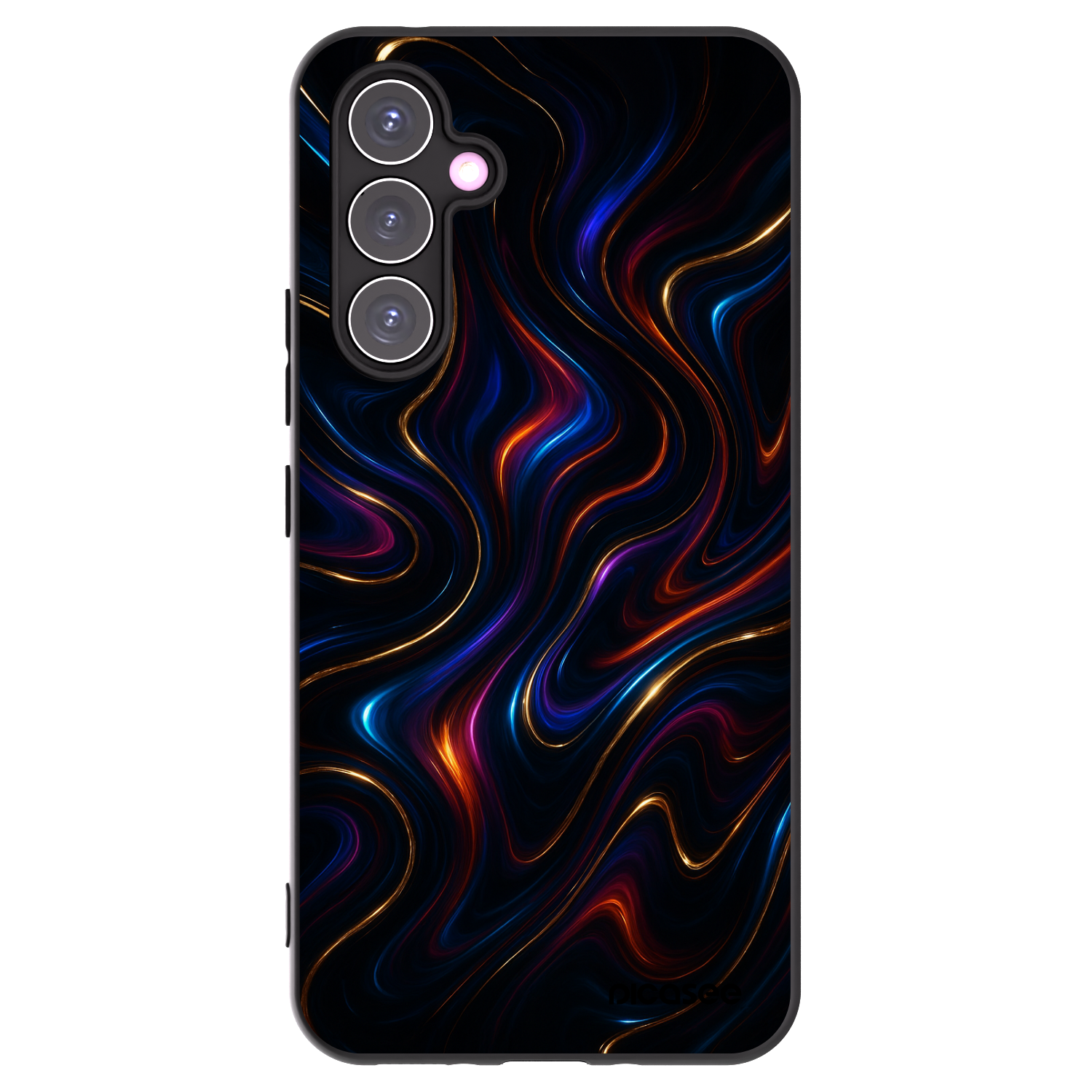 Picasee silikonowe czarne etui na Samsung Galaxy A54 5G A546B - Noir