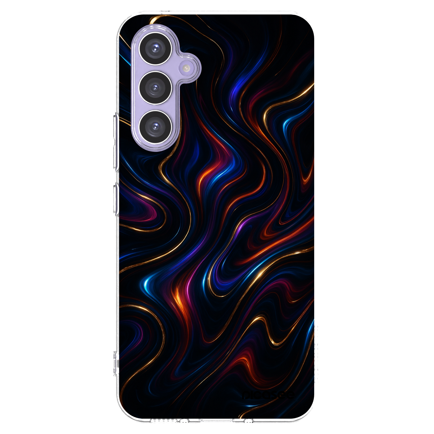 Picasee silikonowe przeźroczyste etui na Samsung Galaxy A54 5G A546B - Noir