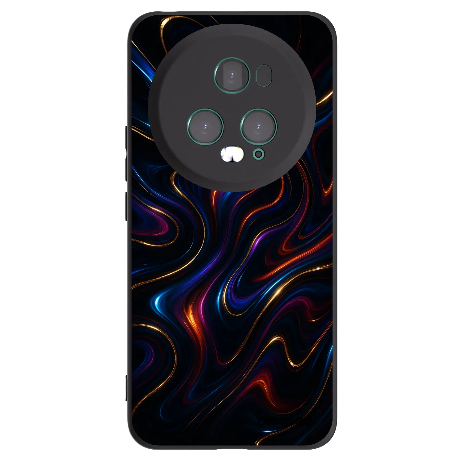 Picasee silikonowe czarne etui na Honor Magic5 Pro - Noir