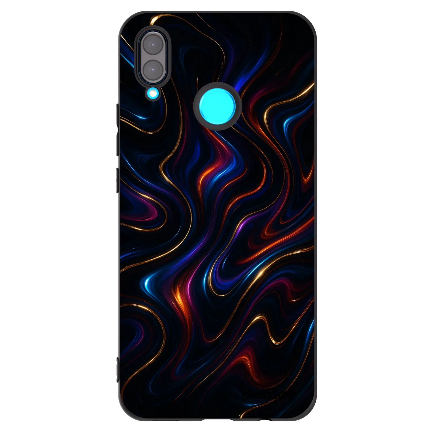 Picasee silikonowe czarne etui na Huawei Nova 3 - Noir