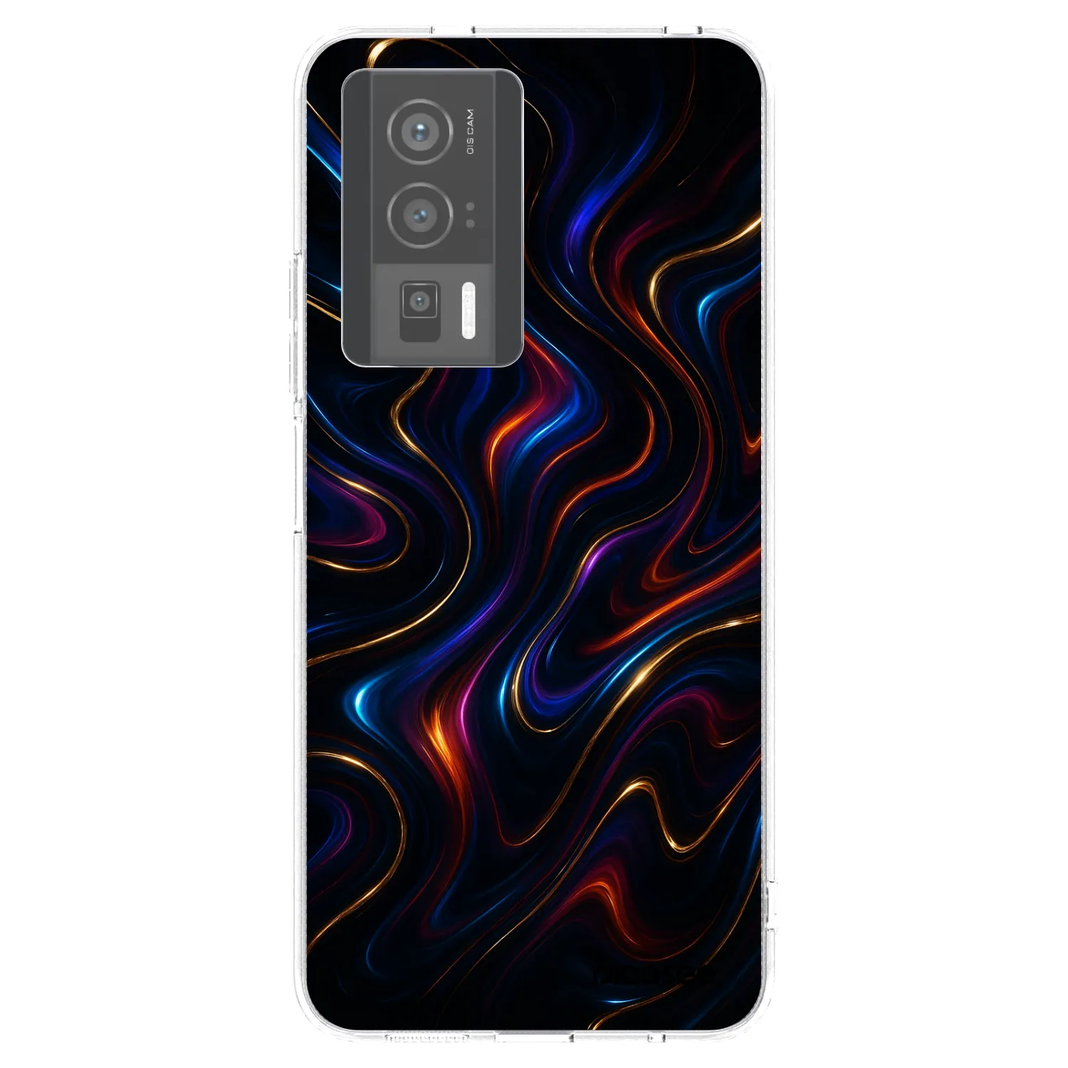 Picasee silikonowe przeźroczyste etui na Xiaomi Poco F5 Pro 5G - Noir
