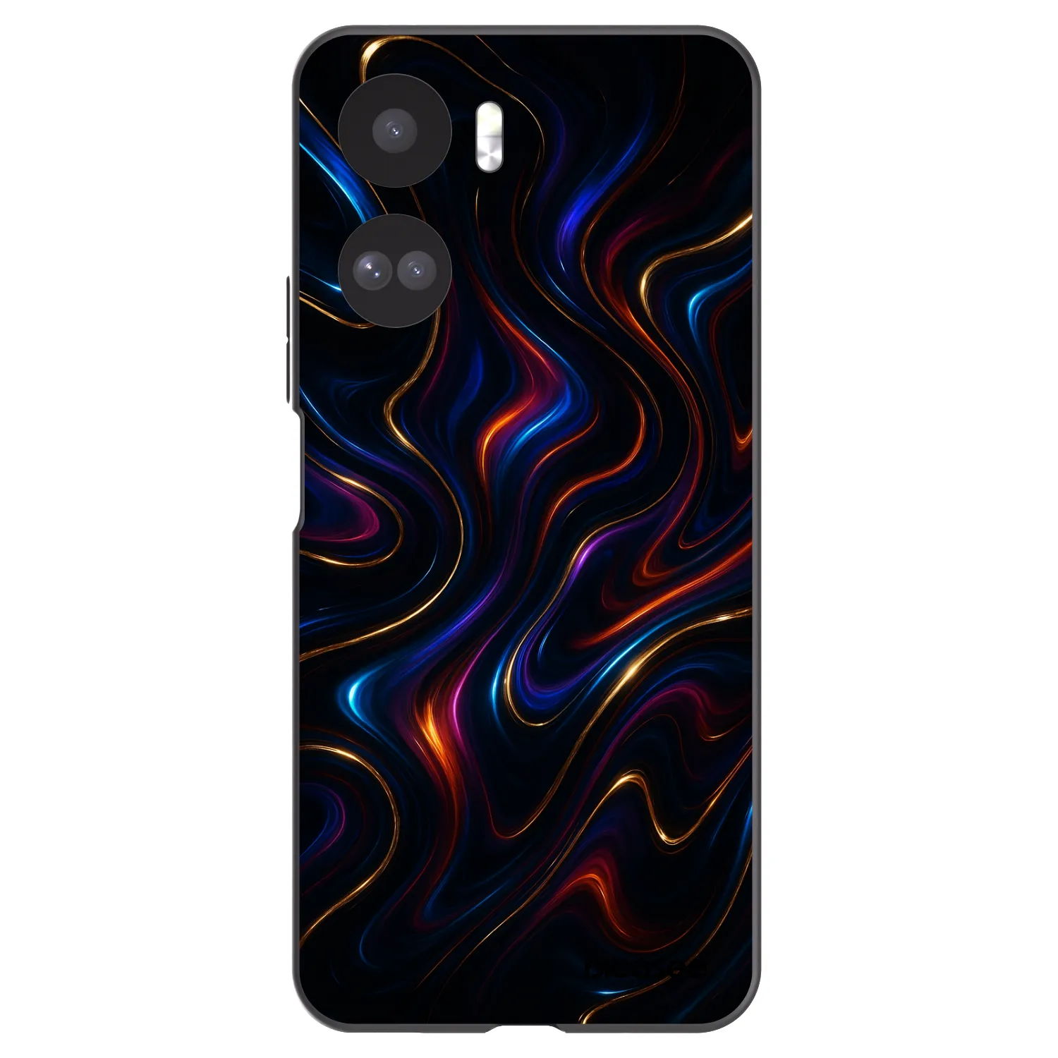 Picasee silikonowe czarne etui na Honor 90 Lite 5G - Noir