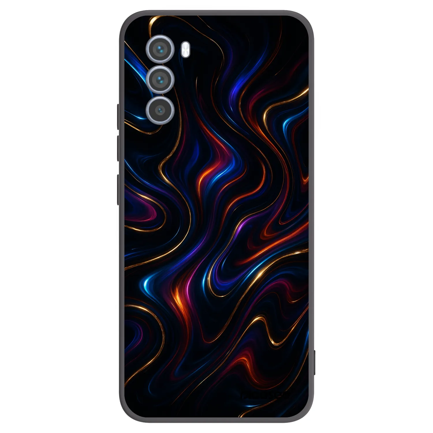 Picasee silikonowe czarne etui na Motorola Moto G62 - Noir