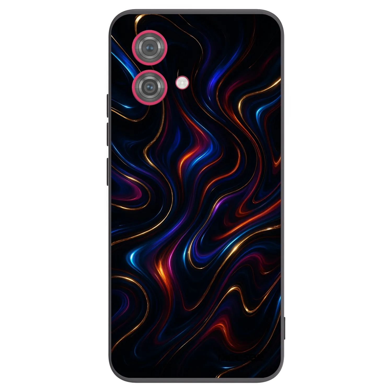 Picasee silikonowe czarne etui na Motorola Moto G84 5G - Noir