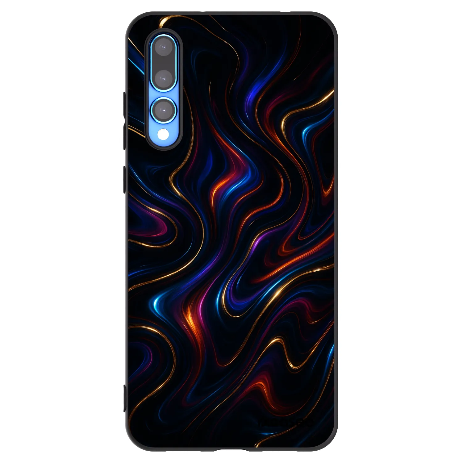 Picasee silikonowe czarne etui na Huawei P20 Pro - Noir