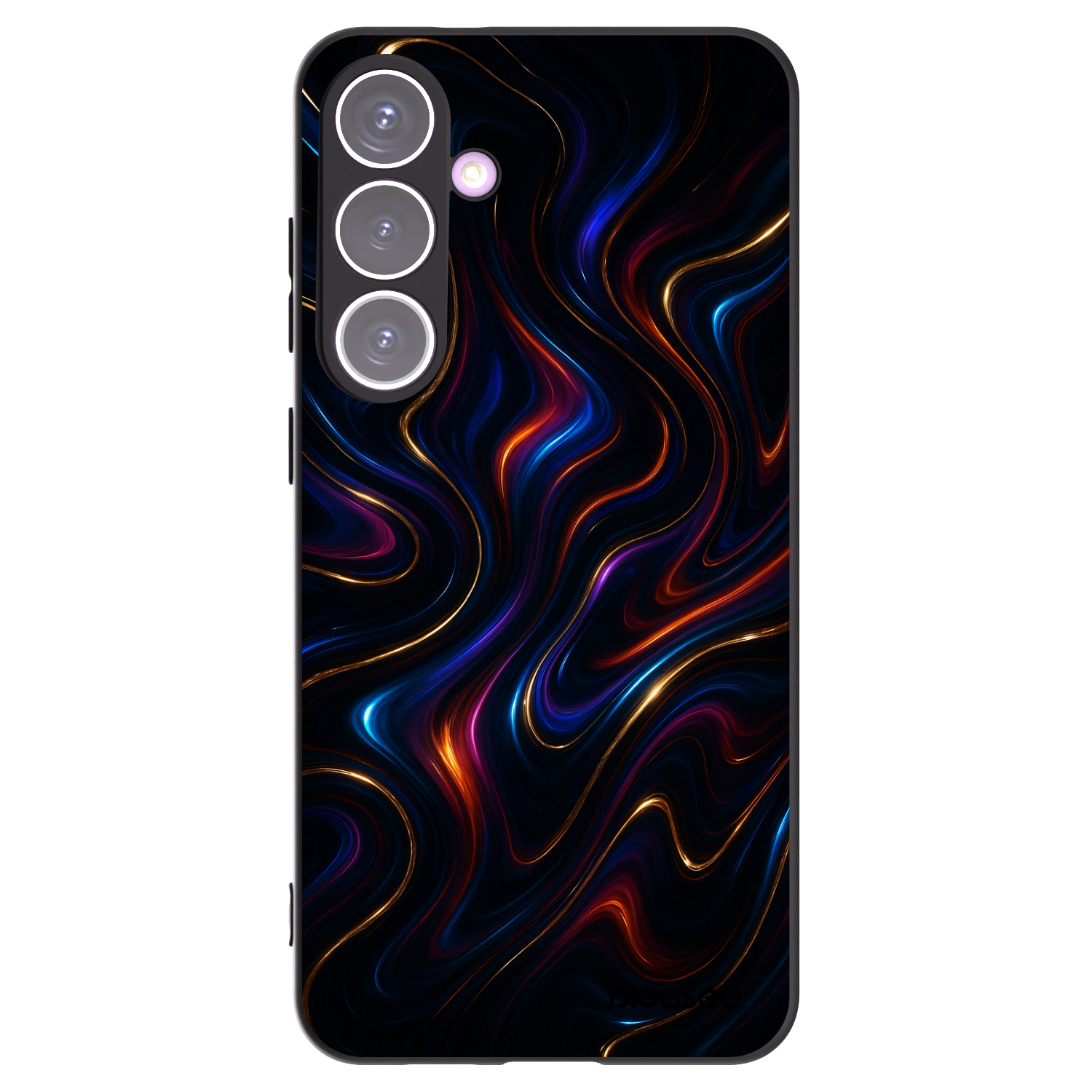 Picasee silikonowe czarne etui na Samsung Galaxy S24+ S926B 5G - Noir