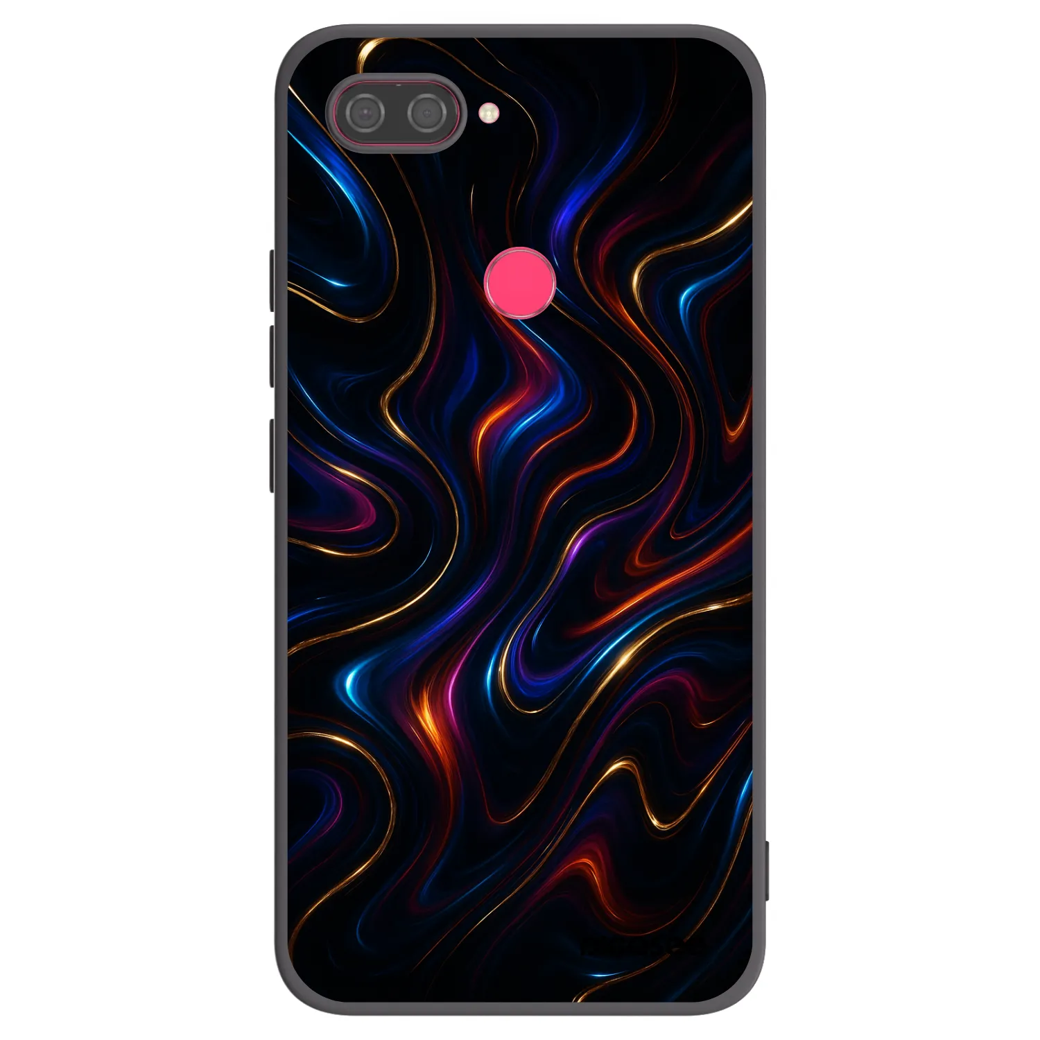 Picasee silikonowe czarne etui na Xiaomi Mi 8 Lite - Noir