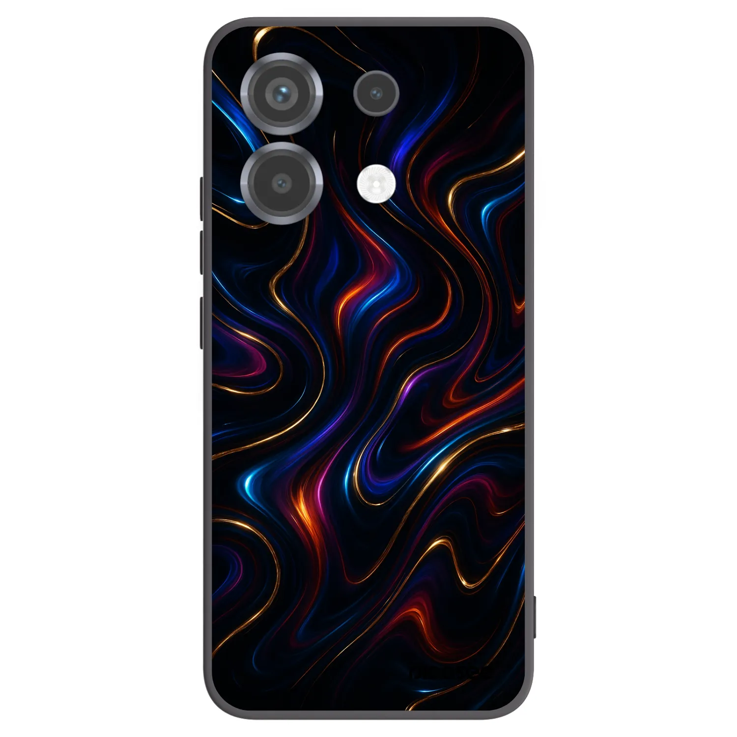 Picasee silikonowe czarne etui na Xiaomi Poco X6 - Noir
