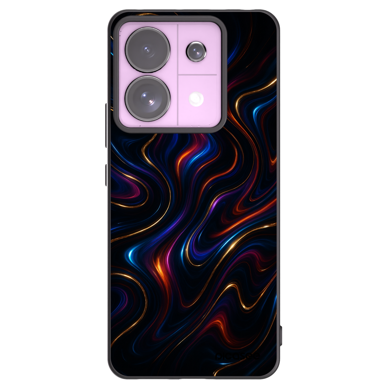 Picasee silikonowe czarne etui na Xiaomi Redmi Note 13 Pro 5G - Noir