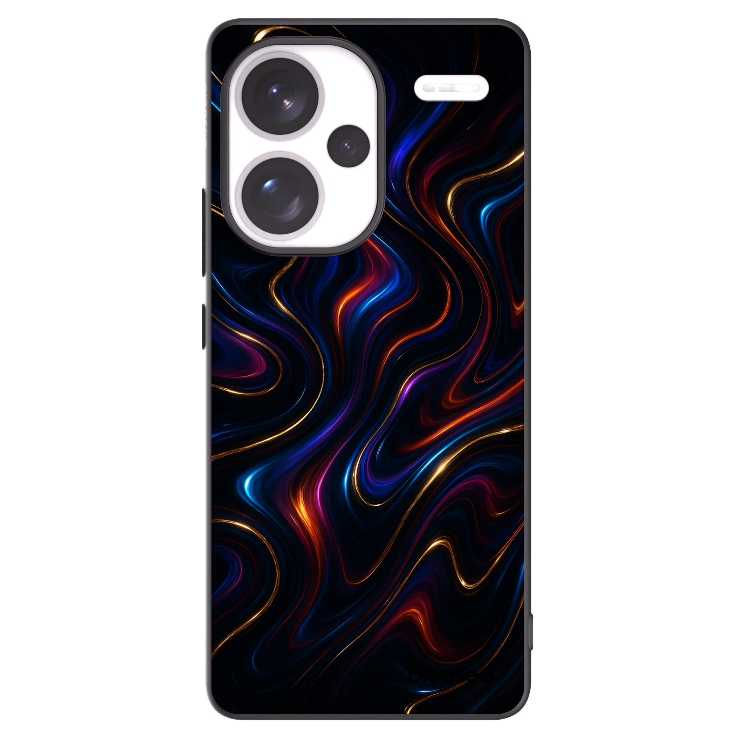 Picasee silikonowe czarne etui na Xiaomi Redmi Note 13 Pro+ 5G - Noir