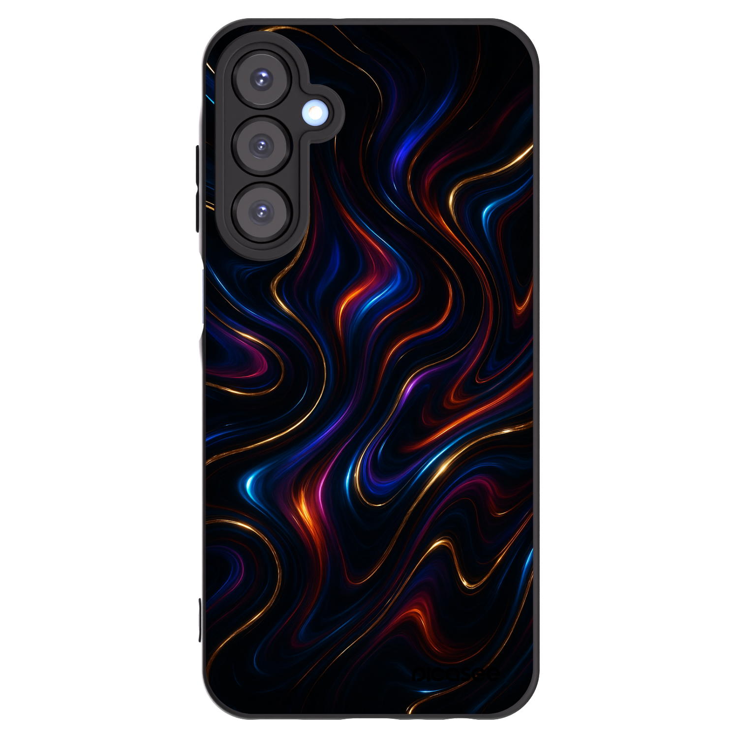 Picasee silikonowe czarne etui na Samsung Galaxy A25 A256B 5G - Noir