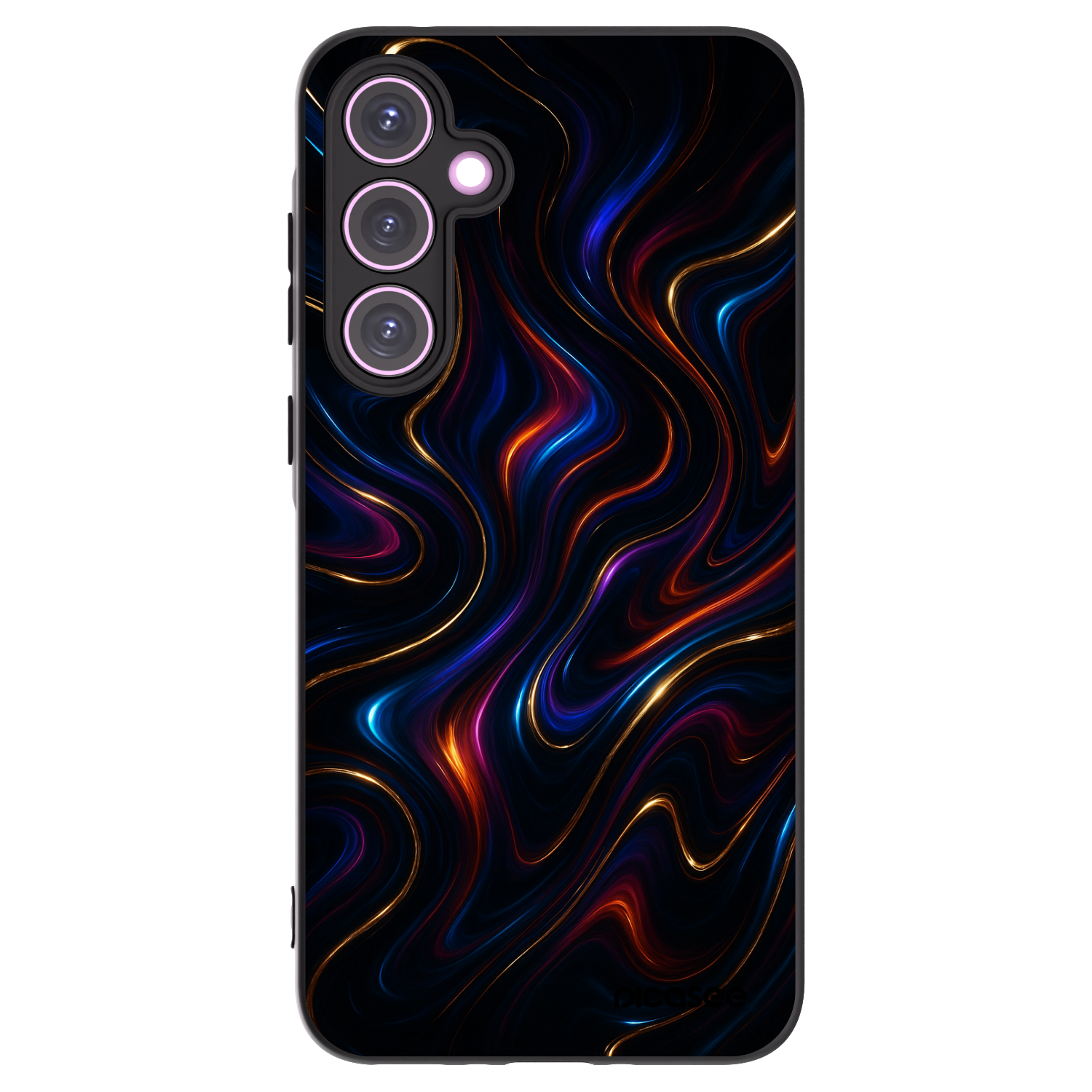 Picasee silikonowe czarne etui na Samsung Galaxy A35 5G A356B - Noir