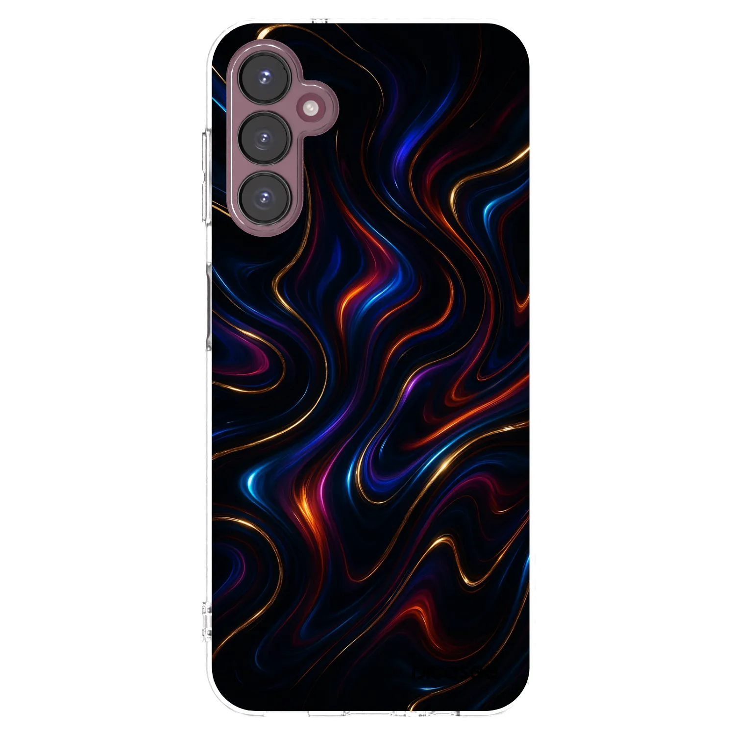 Picasee silikonowe przeźroczyste etui na Samsung Galaxy A05s A057G - Noir