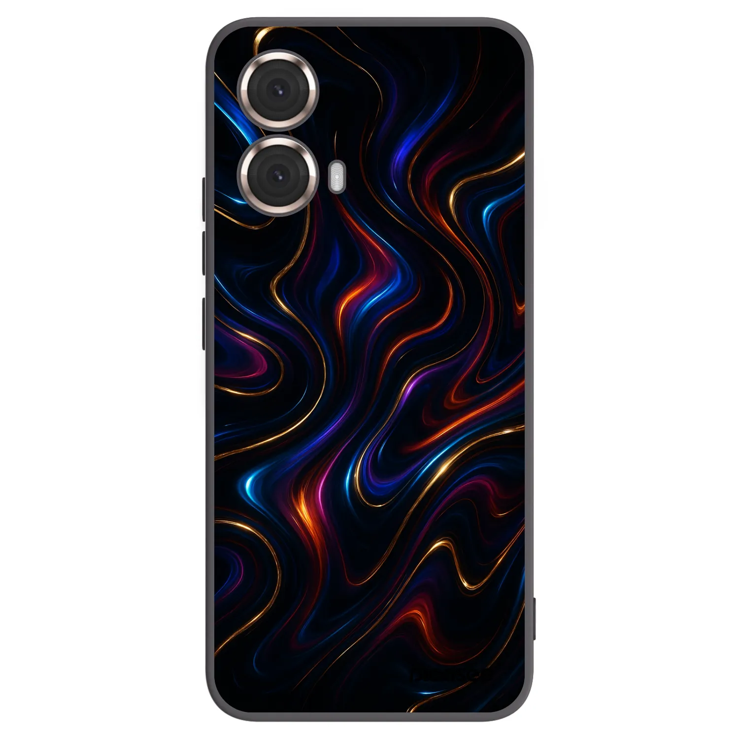 Picasee silikonowe czarne etui na Motorola Moto G85 - Noir