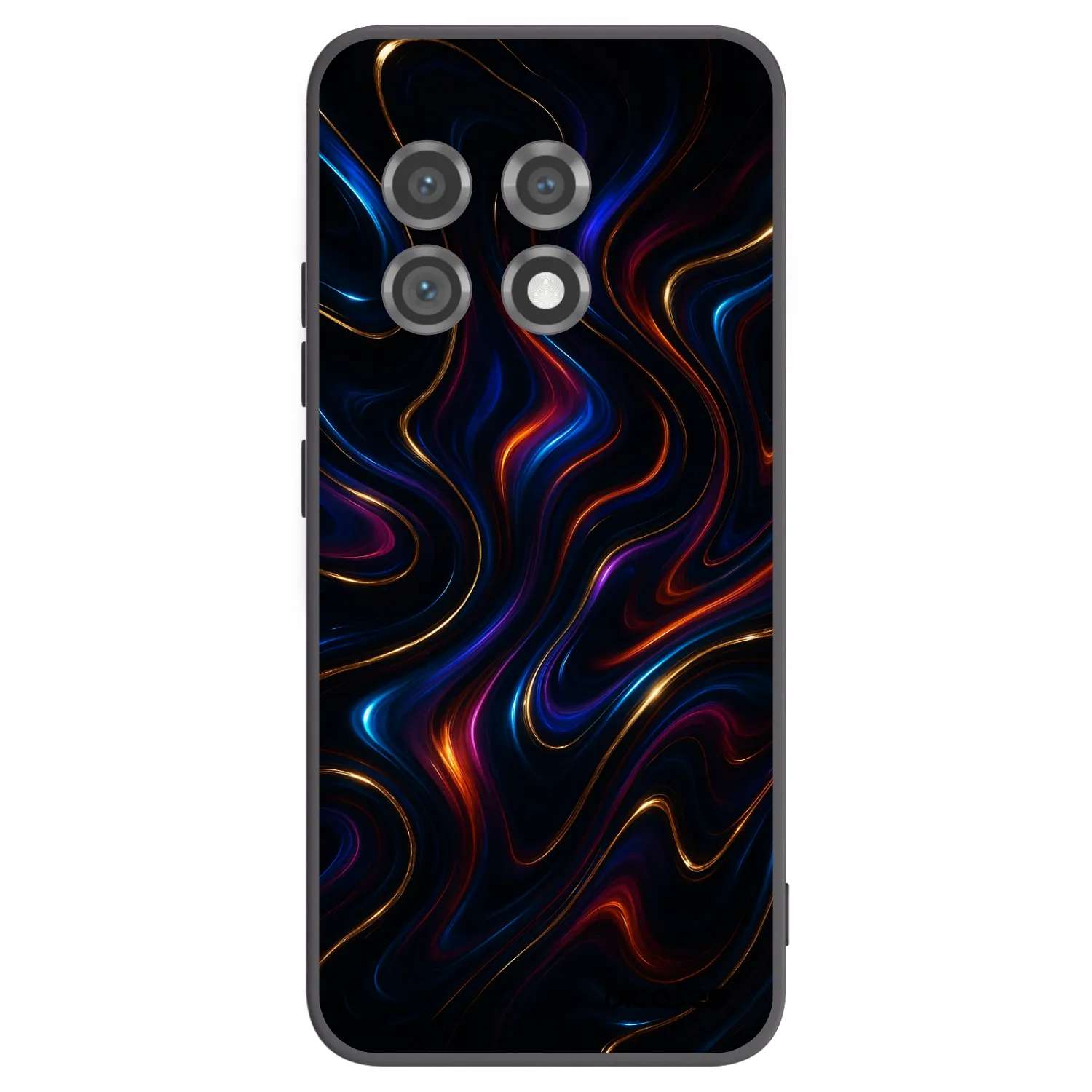 Picasee silikonowe czarne etui na OnePlus 11 5G - Noir