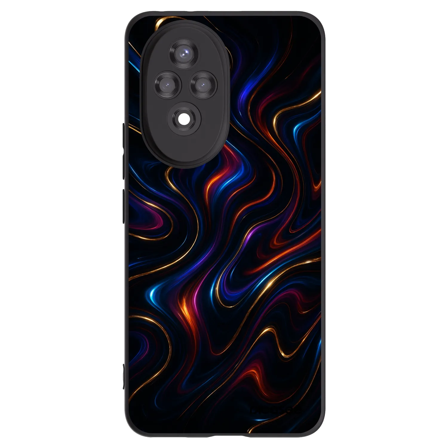Picasee silikonowe czarne etui na Honor 200 Pro 5G - Noir