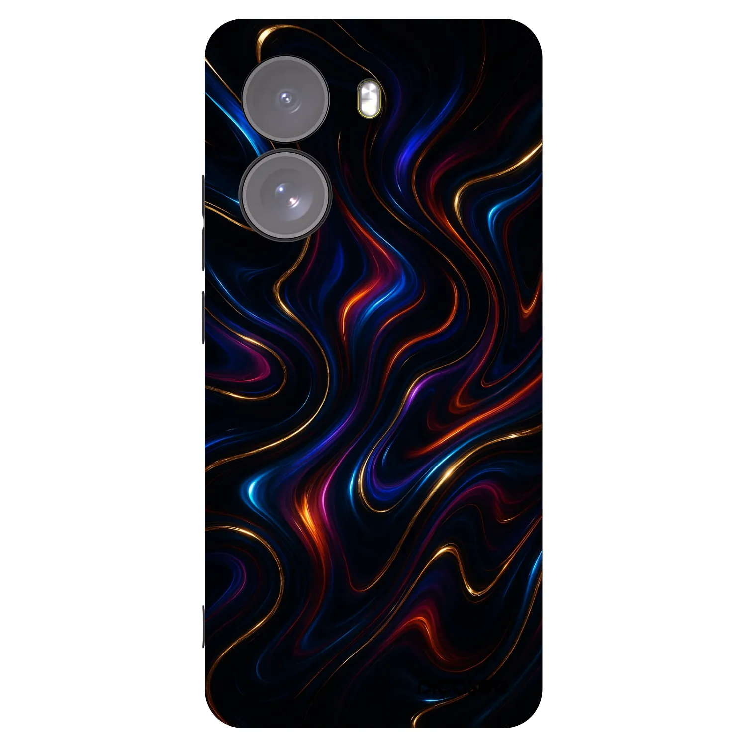 Picasee silikonowe czarne etui na Xiaomi Poco X7 - Noir
